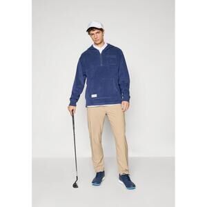 Malbon Castello French Terry Quarter Zip Hoodie - XXL